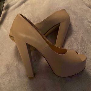 Nude heels